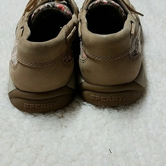 Sparkly Sperry Topsiders Size 7.5 - Picture 4 of 6